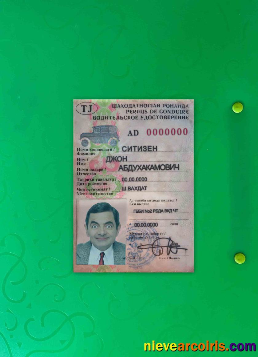 Tajikistan driving photolook